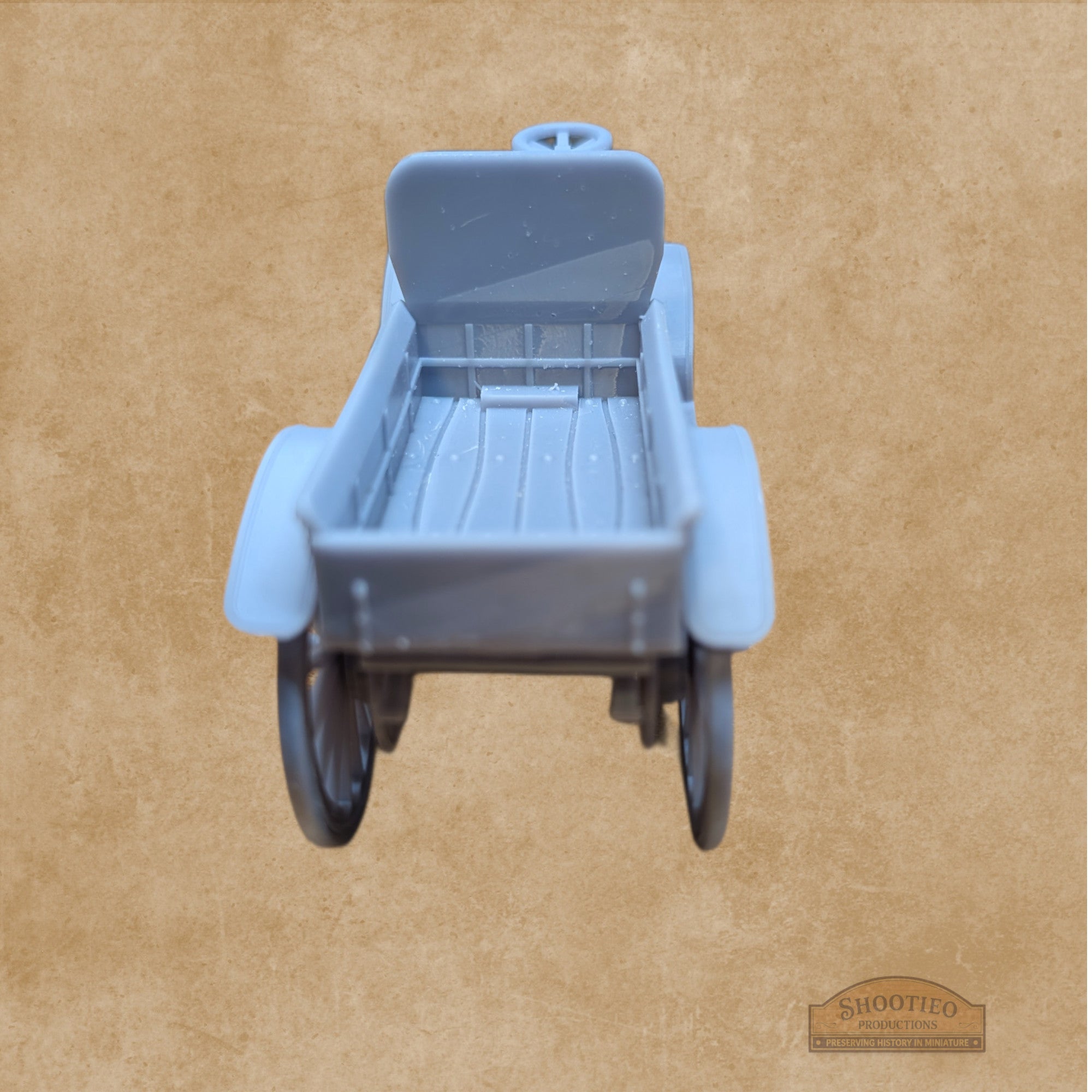 1913 AA International Commercial Car | 3D Printed Resin Model | 1:24 to 1:160 Scale | Early IHC Auto-Wagon