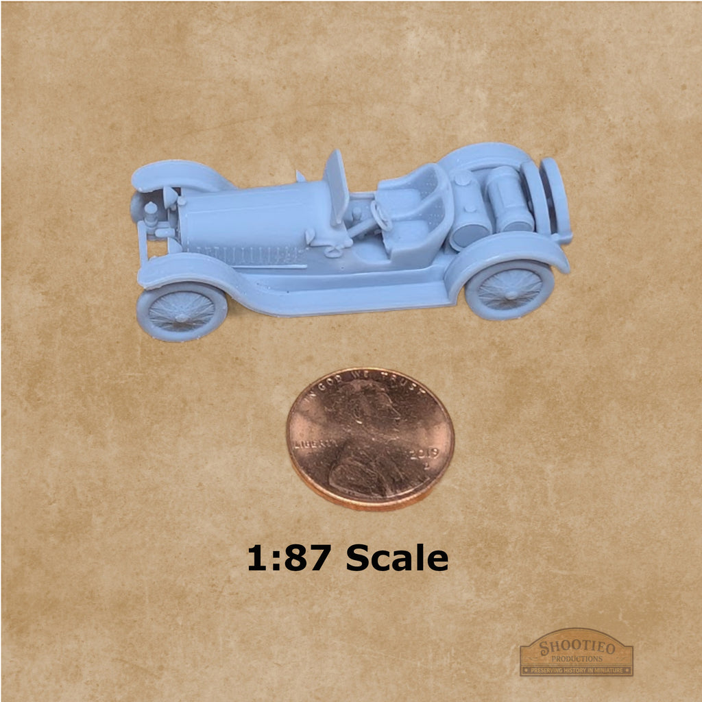 1914 Marmon Speedster Vintage Racer – High-Detail Resin Miniature Model