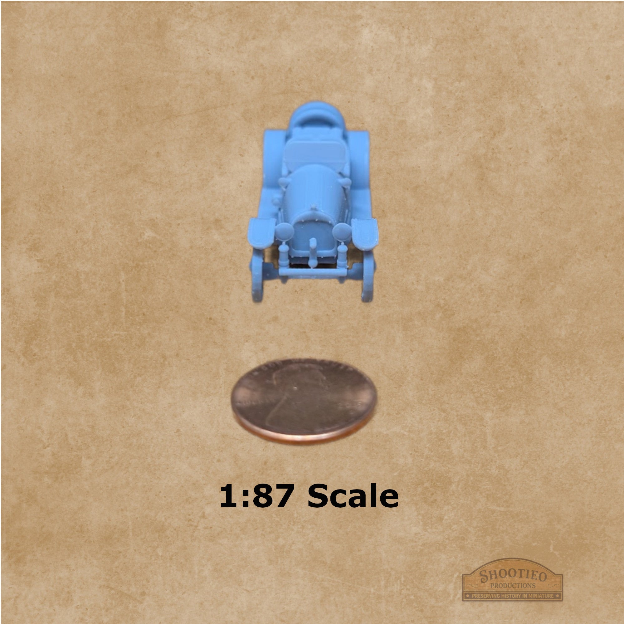 1914 Marmon Speedster Vintage Racer – High-Detail Resin Miniature Model