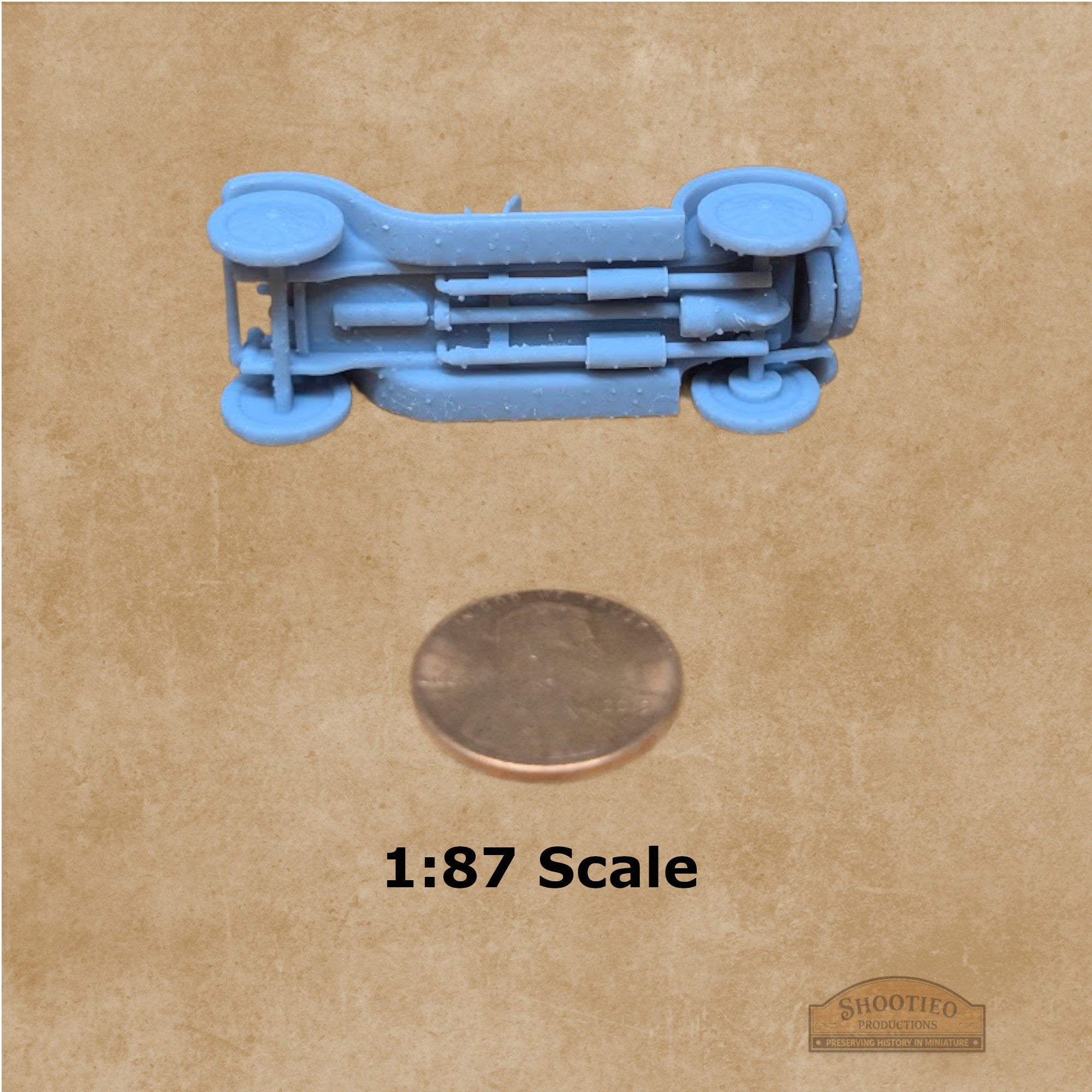 1914 Marmon Speedster Vintage Racer – High-Detail Resin Miniature Model