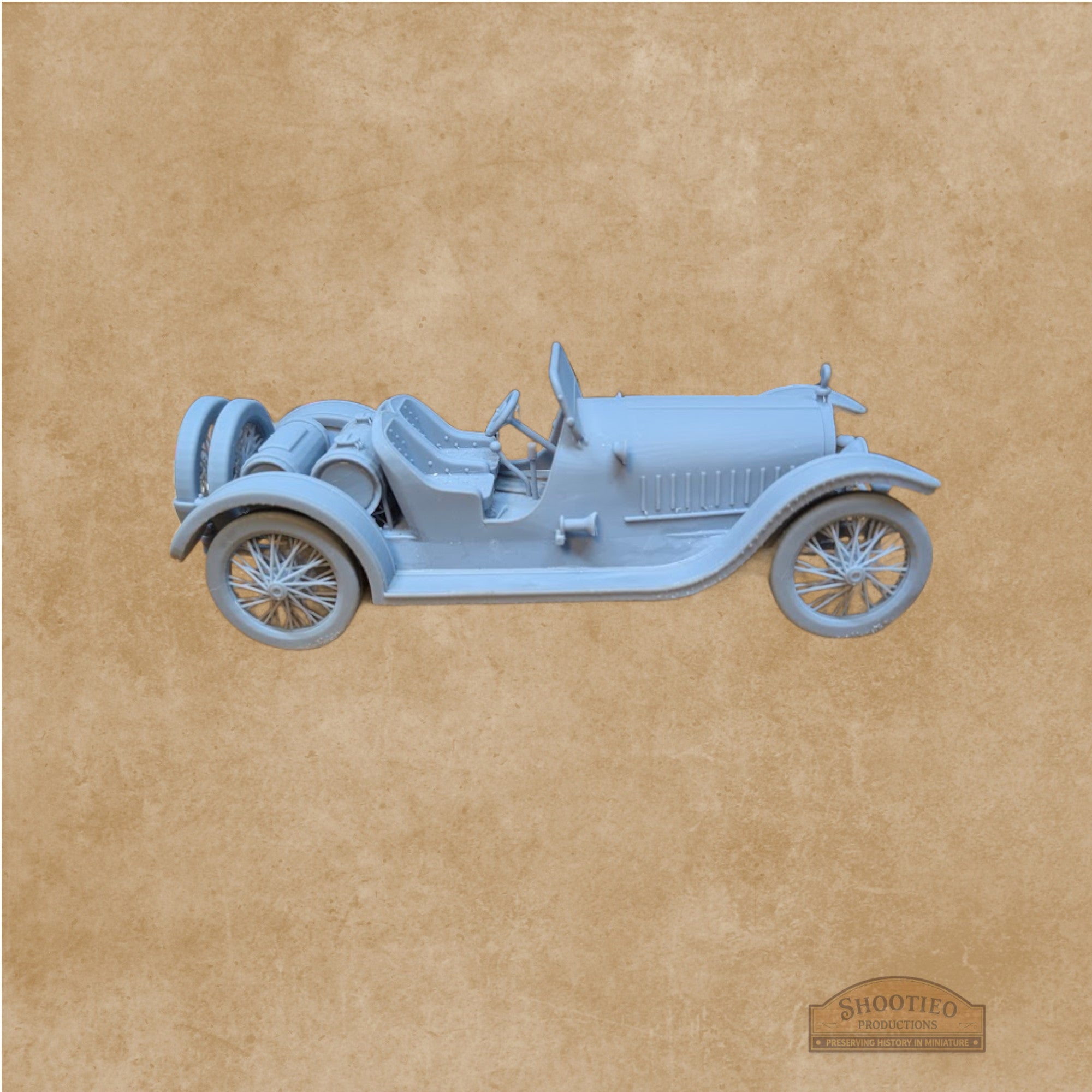 1914 Marmon Speedster Vintage Racer – High-Detail Resin Miniature Model