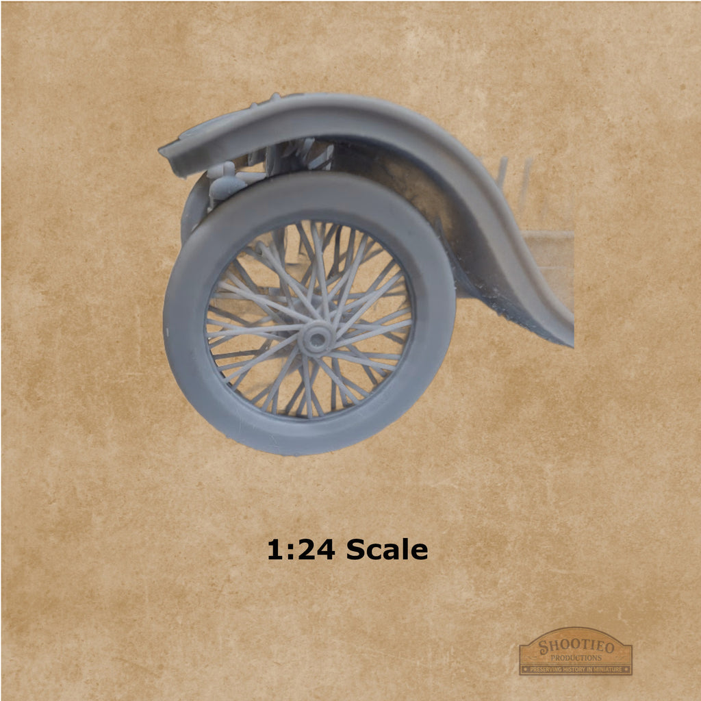 1914 Marmon Speedster Vintage Racer – High-Detail Resin Miniature Model