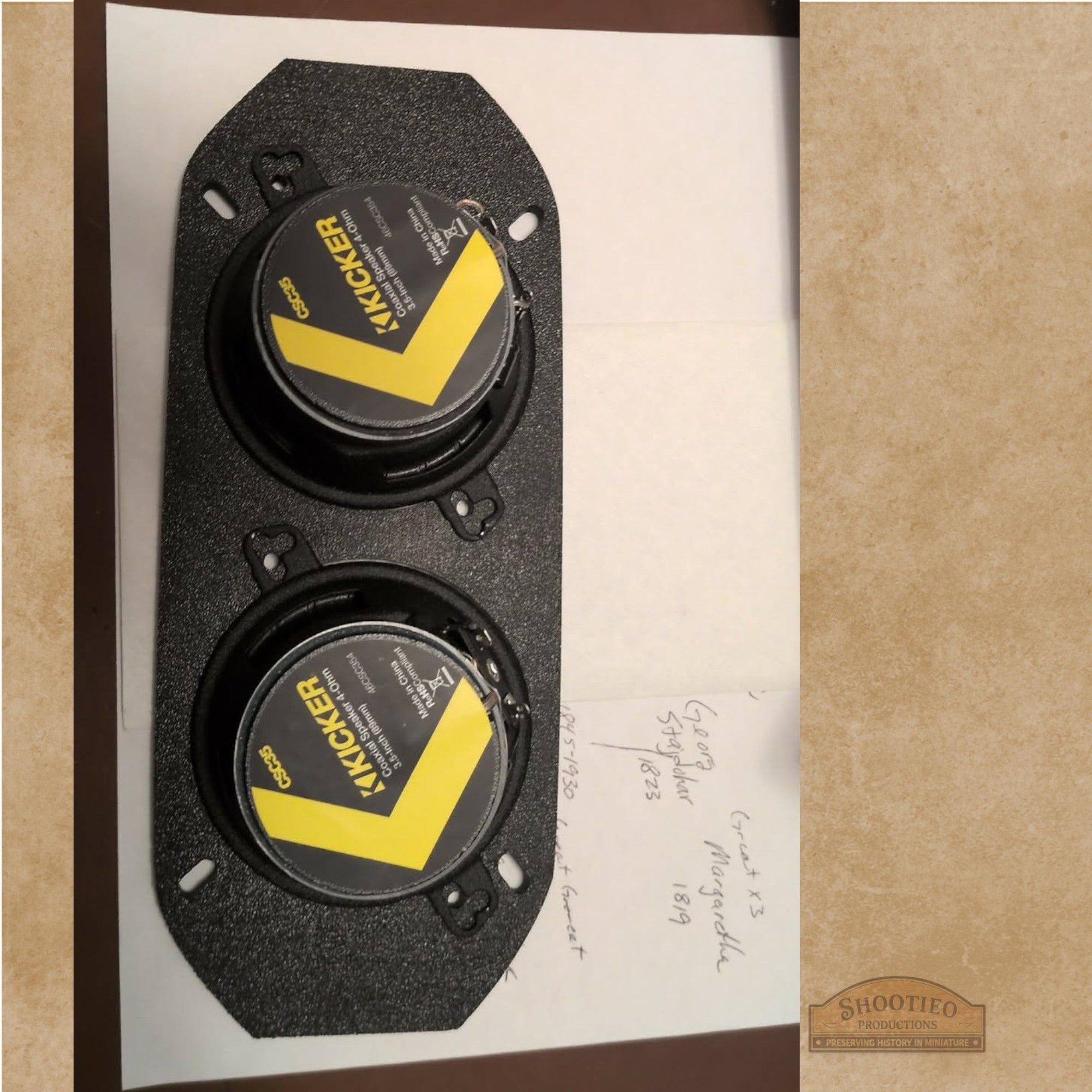 1965 Ford Mustang Front Speaker Kick Panel / Under-Dash Pod | 3D Printed | Durable Performance Part | Restomod & Restoration