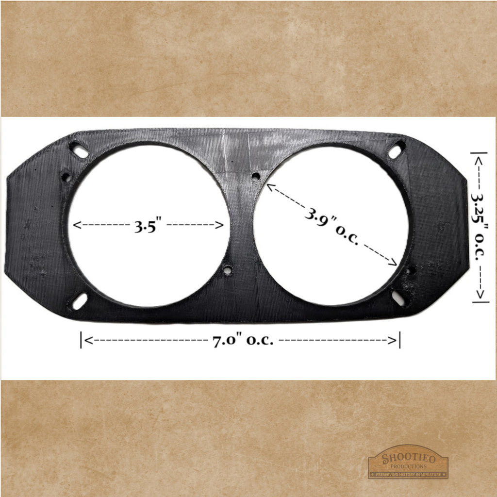 1965 Ford Mustang Front Speaker Kick Panel / Under-Dash Pod | 3D Printed | Durable Performance Part | Restomod & Restoration