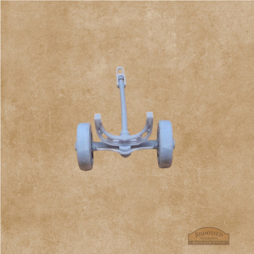 1915 Weaver-Style Auto Ambulance | Vintage Towing Dolly | High-Detail Resin | 1:24 to 1:87 Scale