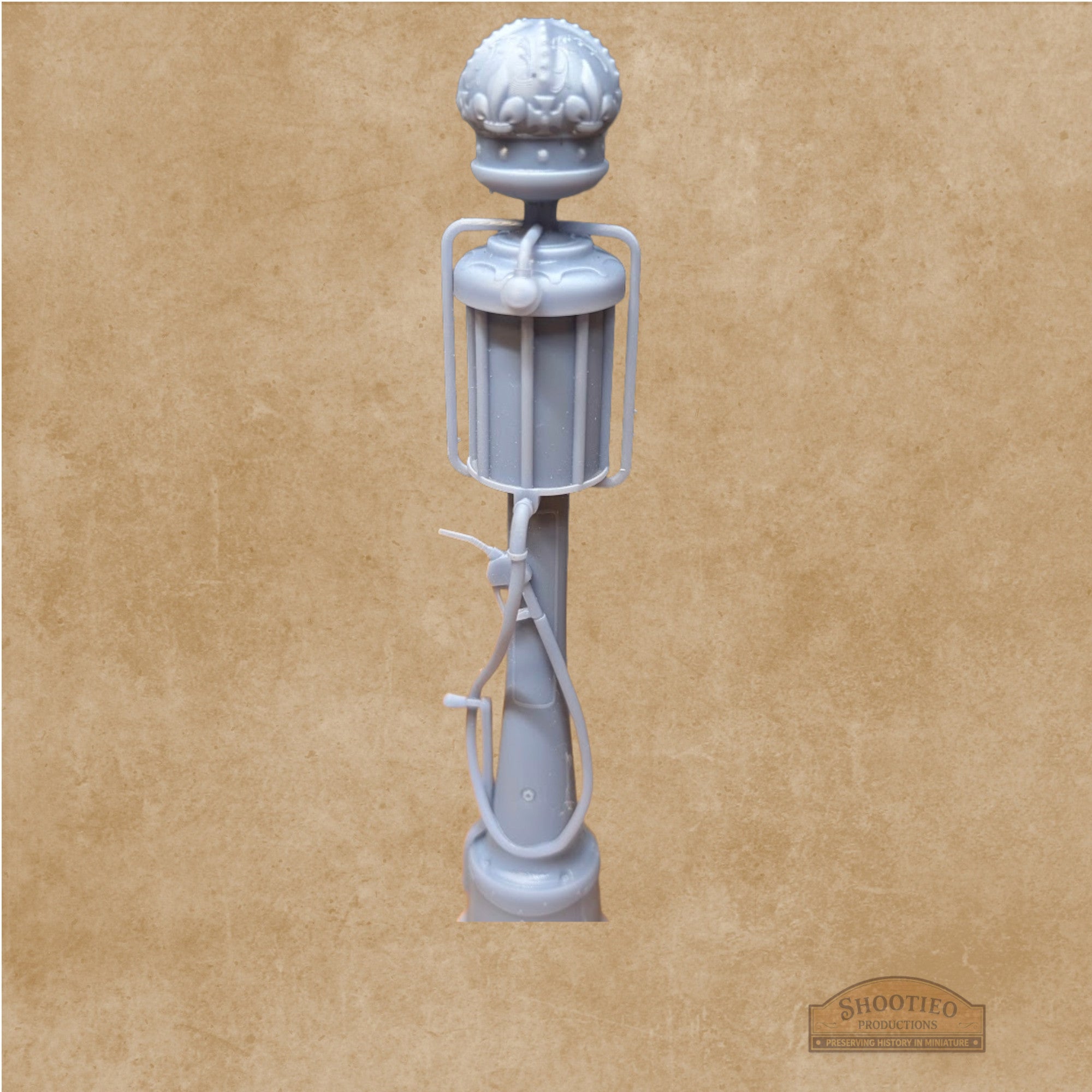 Standard Oil "Mae West" Visible Gas Pump (Crown Globe)