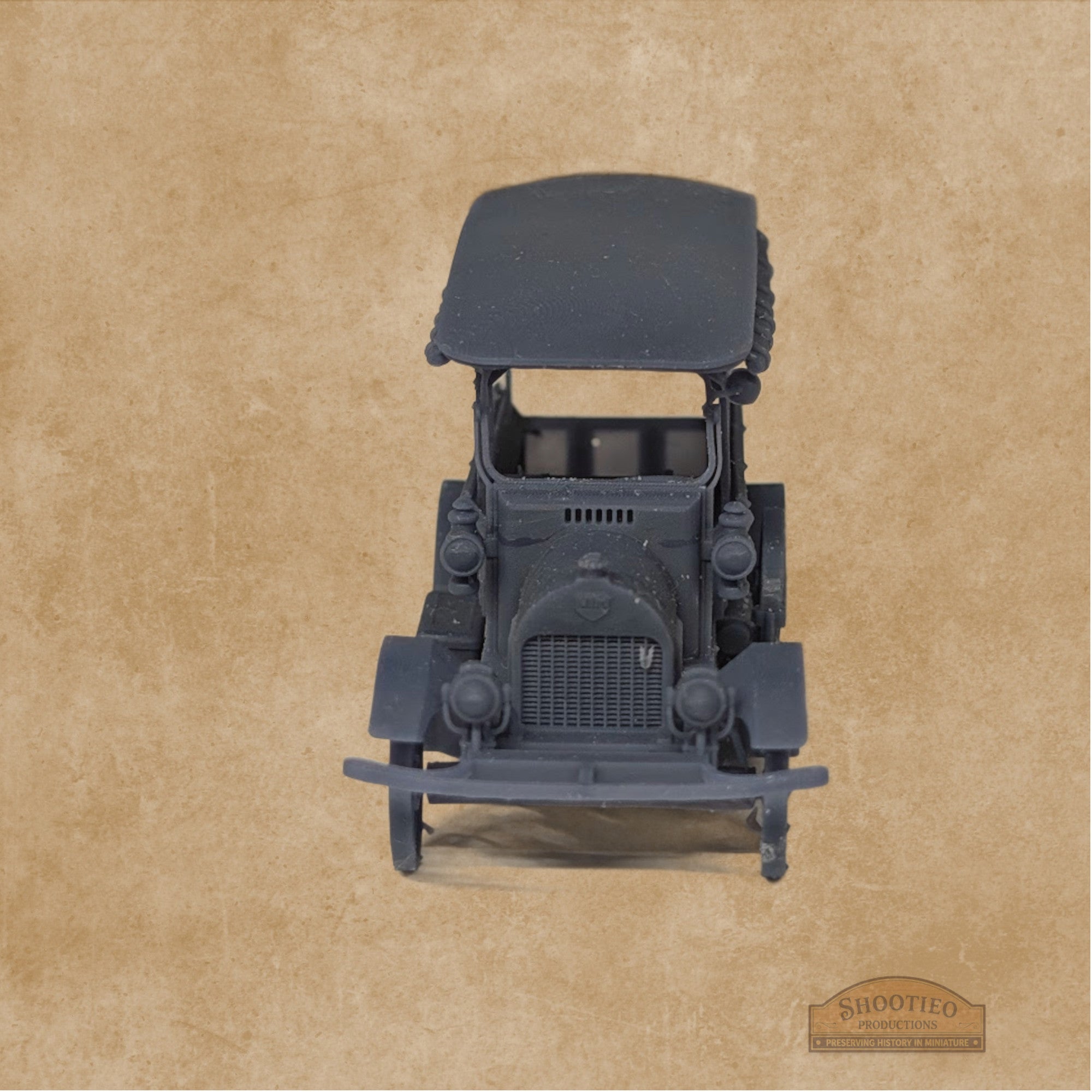1917 VIM F2 Huckster Truck | 1:24 to 1:160 Scale | High-Detail Resin Miniature | Early 20th Century Delivery Wagon